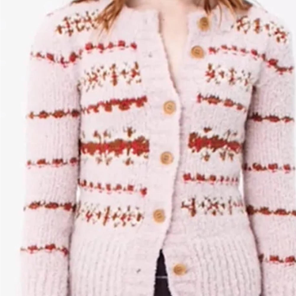 Smyth Handknit Granny Cardi size small, like new.